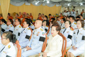 มรภ.เทพสตรี ร่วมพิธีประดิษฐานปลูก ต้นพระศรีมหาโพธิทศมราชบพิตร พระราชทาน ณ วัดเสาธงทอง เฉลิมพระเกียรติพระบาทสมเด็จพระเจ้าอยู่หัว