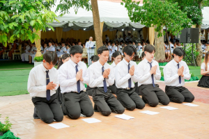มรภ.เทพสตรี ร่วมพิธีประดิษฐานปลูก ต้นพระศรีมหาโพธิทศมราชบพิตร พระราชทาน ณ วัดเสาธงทอง เฉลิมพระเกียรติพระบาทสมเด็จพระเจ้าอยู่หัว