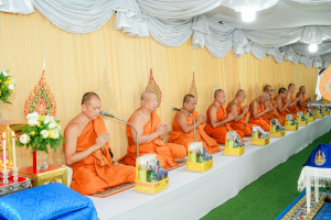 มรภ.เทพสตรี ร่วมพิธีประดิษฐานปลูก ต้นพระศรีมหาโพธิทศมราชบพิตร พระราชทาน ณ วัดเสาธงทอง เฉลิมพระเกียรติพระบาทสมเด็จพระเจ้าอยู่หัว