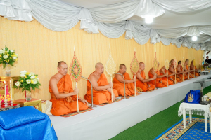 มรภ.เทพสตรี ร่วมพิธีประดิษฐานปลูก ต้นพระศรีมหาโพธิทศมราชบพิตร พระราชทาน ณ วัดเสาธงทอง เฉลิมพระเกียรติพระบาทสมเด็จพระเจ้าอยู่หัว