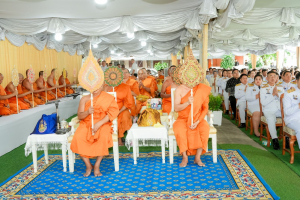 มรภ.เทพสตรี ร่วมพิธีประดิษฐานปลูก ต้นพระศรีมหาโพธิทศมราชบพิตร พระราชทาน ณ วัดเสาธงทอง เฉลิมพระเกียรติพระบาทสมเด็จพระเจ้าอยู่หัว