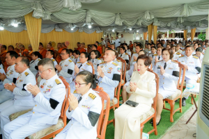 มรภ.เทพสตรี ร่วมพิธีประดิษฐานปลูก ต้นพระศรีมหาโพธิทศมราชบพิตร พระราชทาน ณ วัดเสาธงทอง เฉลิมพระเกียรติพระบาทสมเด็จพระเจ้าอยู่หัว