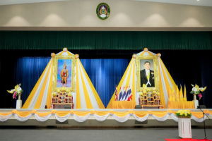มรภ.เทพสตรี จัดพิธีถวายพระพรชัยมงคล พระบาทสมเด็จพระเจ้าอยู่หัว และพิธีถวายราชสักการะสมเด็จพระนารายณ์มหาราช