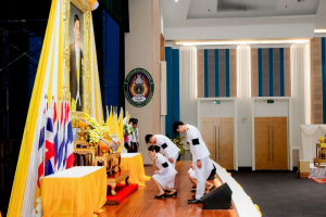 มรภ.เทพสตรี จัดพิธีถวายพระพรชัยมงคล พระบาทสมเด็จพระเจ้าอยู่หัว และพิธีถวายราชสักการะสมเด็จพระนารายณ์มหาราช