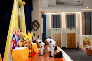 มรภ.เทพสตรี จัดพิธีถวายพระพรชัยมงคล พระบาทสมเด็จพระเจ้าอยู่หัว และพิธีถวายราชสักการะสมเด็จพระนารายณ์มหาราช