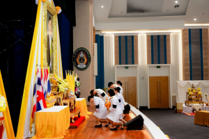 มรภ.เทพสตรี จัดพิธีถวายพระพรชัยมงคล พระบาทสมเด็จพระเจ้าอยู่หัว และพิธีถวายราชสักการะสมเด็จพระนารายณ์มหาราช