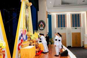 มรภ.เทพสตรี จัดพิธีถวายพระพรชัยมงคล พระบาทสมเด็จพระเจ้าอยู่หัว และพิธีถวายราชสักการะสมเด็จพระนารายณ์มหาราช