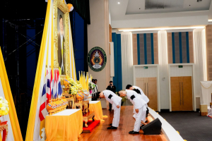 มรภ.เทพสตรี จัดพิธีถวายพระพรชัยมงคล พระบาทสมเด็จพระเจ้าอยู่หัว และพิธีถวายราชสักการะสมเด็จพระนารายณ์มหาราช