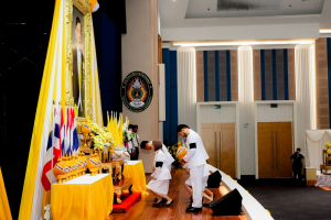 มรภ.เทพสตรี จัดพิธีถวายพระพรชัยมงคล พระบาทสมเด็จพระเจ้าอยู่หัว และพิธีถวายราชสักการะสมเด็จพระนารายณ์มหาราช