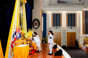 มรภ.เทพสตรี จัดพิธีถวายพระพรชัยมงคล พระบาทสมเด็จพระเจ้าอยู่หัว และพิธีถวายราชสักการะสมเด็จพระนารายณ์มหาราช