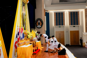 มรภ.เทพสตรี จัดพิธีถวายพระพรชัยมงคล พระบาทสมเด็จพระเจ้าอยู่หัว และพิธีถวายราชสักการะสมเด็จพระนารายณ์มหาราช