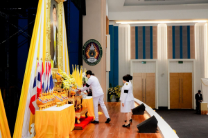 มรภ.เทพสตรี จัดพิธีถวายพระพรชัยมงคล พระบาทสมเด็จพระเจ้าอยู่หัว และพิธีถวายราชสักการะสมเด็จพระนารายณ์มหาราช