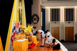 มรภ.เทพสตรี จัดพิธีถวายพระพรชัยมงคล พระบาทสมเด็จพระเจ้าอยู่หัว และพิธีถวายราชสักการะสมเด็จพระนารายณ์มหาราช
