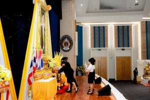 มรภ.เทพสตรี จัดพิธีถวายพระพรชัยมงคล พระบาทสมเด็จพระเจ้าอยู่หัว และพิธีถวายราชสักการะสมเด็จพระนารายณ์มหาราช
