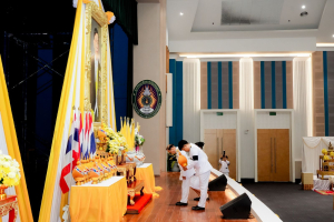 มรภ.เทพสตรี จัดพิธีถวายพระพรชัยมงคล พระบาทสมเด็จพระเจ้าอยู่หัว และพิธีถวายราชสักการะสมเด็จพระนารายณ์มหาราช