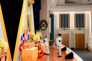 มรภ.เทพสตรี จัดพิธีถวายพระพรชัยมงคล พระบาทสมเด็จพระเจ้าอยู่หัว และพิธีถวายราชสักการะสมเด็จพระนารายณ์มหาราช