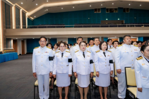 มรภ.เทพสตรี จัดพิธีถวายพระพรชัยมงคล พระบาทสมเด็จพระเจ้าอยู่หัว และพิธีถวายราชสักการะสมเด็จพระนารายณ์มหาราช