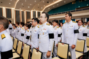 มรภ.เทพสตรี จัดพิธีถวายพระพรชัยมงคล พระบาทสมเด็จพระเจ้าอยู่หัว และพิธีถวายราชสักการะสมเด็จพระนารายณ์มหาราช
