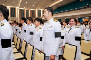 มรภ.เทพสตรี จัดพิธีถวายพระพรชัยมงคล พระบาทสมเด็จพระเจ้าอยู่หัว และพิธีถวายราชสักการะสมเด็จพระนารายณ์มหาราช