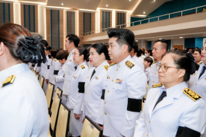 มรภ.เทพสตรี จัดพิธีถวายพระพรชัยมงคล พระบาทสมเด็จพระเจ้าอยู่หัว และพิธีถวายราชสักการะสมเด็จพระนารายณ์มหาราช