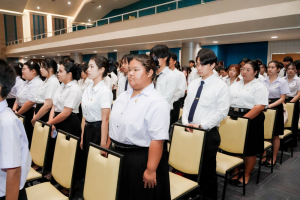 มรภ.เทพสตรี จัดพิธีถวายพระพรชัยมงคล พระบาทสมเด็จพระเจ้าอยู่หัว และพิธีถวายราชสักการะสมเด็จพระนารายณ์มหาราช