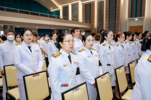 มรภ.เทพสตรี จัดพิธีถวายพระพรชัยมงคล พระบาทสมเด็จพระเจ้าอยู่หัว และพิธีถวายราชสักการะสมเด็จพระนารายณ์มหาราช