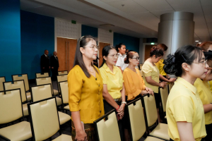 มรภ.เทพสตรี จัดพิธีถวายพระพรชัยมงคล พระบาทสมเด็จพระเจ้าอยู่หัว และพิธีถวายราชสักการะสมเด็จพระนารายณ์มหาราช