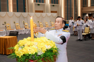 มรภ.เทพสตรี จัดพิธีถวายพระพรชัยมงคล พระบาทสมเด็จพระเจ้าอยู่หัว และพิธีถวายราชสักการะสมเด็จพระนารายณ์มหาราช