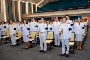 มรภ.เทพสตรี จัดพิธีถวายพระพรชัยมงคล พระบาทสมเด็จพระเจ้าอยู่หัว และพิธีถวายราชสักการะสมเด็จพระนารายณ์มหาราช
