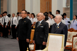 มรภ.เทพสตรี จัดพิธีถวายพระพรชัยมงคล พระบาทสมเด็จพระเจ้าอยู่หัว และพิธีถวายราชสักการะสมเด็จพระนารายณ์มหาราช