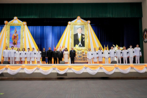 มรภ.เทพสตรี จัดพิธีถวายพระพรชัยมงคล พระบาทสมเด็จพระเจ้าอยู่หัว และพิธีถวายราชสักการะสมเด็จพระนารายณ์มหาราช