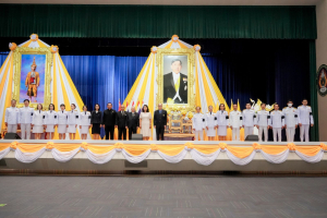 มรภ.เทพสตรี จัดพิธีถวายพระพรชัยมงคล พระบาทสมเด็จพระเจ้าอยู่หัว และพิธีถวายราชสักการะสมเด็จพระนารายณ์มหาราช