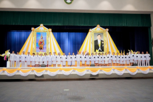 มรภ.เทพสตรี จัดพิธีถวายพระพรชัยมงคล พระบาทสมเด็จพระเจ้าอยู่หัว และพิธีถวายราชสักการะสมเด็จพระนารายณ์มหาราช