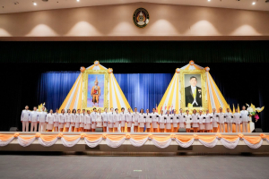 มรภ.เทพสตรี จัดพิธีถวายพระพรชัยมงคล พระบาทสมเด็จพระเจ้าอยู่หัว และพิธีถวายราชสักการะสมเด็จพระนารายณ์มหาราช