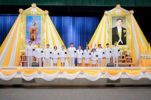 มรภ.เทพสตรี จัดพิธีถวายพระพรชัยมงคล พระบาทสมเด็จพระเจ้าอยู่หัว และพิธีถวายราชสักการะสมเด็จพระนารายณ์มหาราช