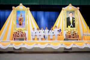 มรภ.เทพสตรี จัดพิธีถวายพระพรชัยมงคล พระบาทสมเด็จพระเจ้าอยู่หัว และพิธีถวายราชสักการะสมเด็จพระนารายณ์มหาราช