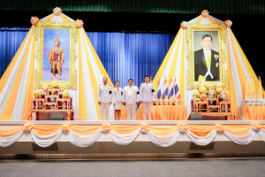 มรภ.เทพสตรี จัดพิธีถวายพระพรชัยมงคล พระบาทสมเด็จพระเจ้าอยู่หัว และพิธีถวายราชสักการะสมเด็จพระนารายณ์มหาราช