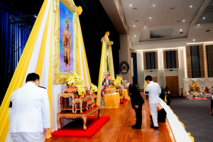 มรภ.เทพสตรี จัดพิธีถวายพระพรชัยมงคล พระบาทสมเด็จพระเจ้าอยู่หัว และพิธีถวายราชสักการะสมเด็จพระนารายณ์มหาราช
