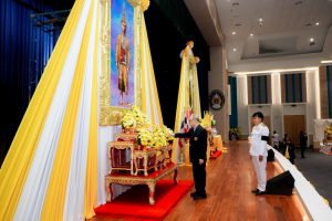มรภ.เทพสตรี จัดพิธีถวายพระพรชัยมงคล พระบาทสมเด็จพระเจ้าอยู่หัว และพิธีถวายราชสักการะสมเด็จพระนารายณ์มหาราช