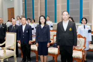 มรภ.เทพสตรี จัดพิธีถวายพระพรชัยมงคล พระบาทสมเด็จพระเจ้าอยู่หัว และพิธีถวายราชสักการะสมเด็จพระนารายณ์มหาราช
