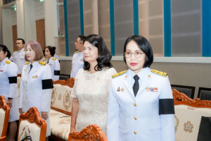 มรภ.เทพสตรี จัดพิธีถวายพระพรชัยมงคล พระบาทสมเด็จพระเจ้าอยู่หัว และพิธีถวายราชสักการะสมเด็จพระนารายณ์มหาราช