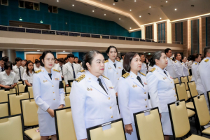 มรภ.เทพสตรี จัดพิธีถวายพระพรชัยมงคล พระบาทสมเด็จพระเจ้าอยู่หัว และพิธีถวายราชสักการะสมเด็จพระนารายณ์มหาราช