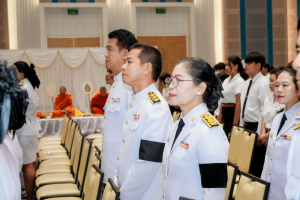 มรภ.เทพสตรี จัดพิธีถวายพระพรชัยมงคล พระบาทสมเด็จพระเจ้าอยู่หัว และพิธีถวายราชสักการะสมเด็จพระนารายณ์มหาราช