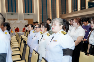 มรภ.เทพสตรี จัดพิธีถวายพระพรชัยมงคล พระบาทสมเด็จพระเจ้าอยู่หัว และพิธีถวายราชสักการะสมเด็จพระนารายณ์มหาราช
