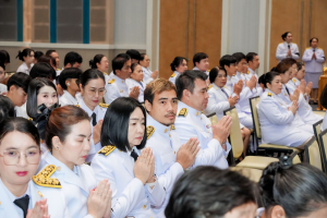 มรภ.เทพสตรี จัดพิธีถวายพระพรชัยมงคล พระบาทสมเด็จพระเจ้าอยู่หัว และพิธีถวายราชสักการะสมเด็จพระนารายณ์มหาราช
