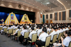 มรภ.เทพสตรี จัดพิธีถวายพระพรชัยมงคล พระบาทสมเด็จพระเจ้าอยู่หัว และพิธีถวายราชสักการะสมเด็จพระนารายณ์มหาราช