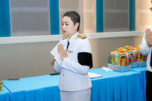 มรภ.เทพสตรี จัดพิธีถวายพระพรชัยมงคล พระบาทสมเด็จพระเจ้าอยู่หัว และพิธีถวายราชสักการะสมเด็จพระนารายณ์มหาราช