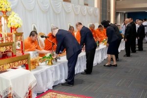 มรภ.เทพสตรี จัดพิธีถวายพระพรชัยมงคล พระบาทสมเด็จพระเจ้าอยู่หัว และพิธีถวายราชสักการะสมเด็จพระนารายณ์มหาราช