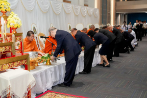 มรภ.เทพสตรี จัดพิธีถวายพระพรชัยมงคล พระบาทสมเด็จพระเจ้าอยู่หัว และพิธีถวายราชสักการะสมเด็จพระนารายณ์มหาราช