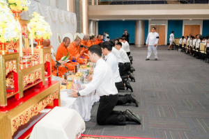 มรภ.เทพสตรี จัดพิธีถวายพระพรชัยมงคล พระบาทสมเด็จพระเจ้าอยู่หัว และพิธีถวายราชสักการะสมเด็จพระนารายณ์มหาราช